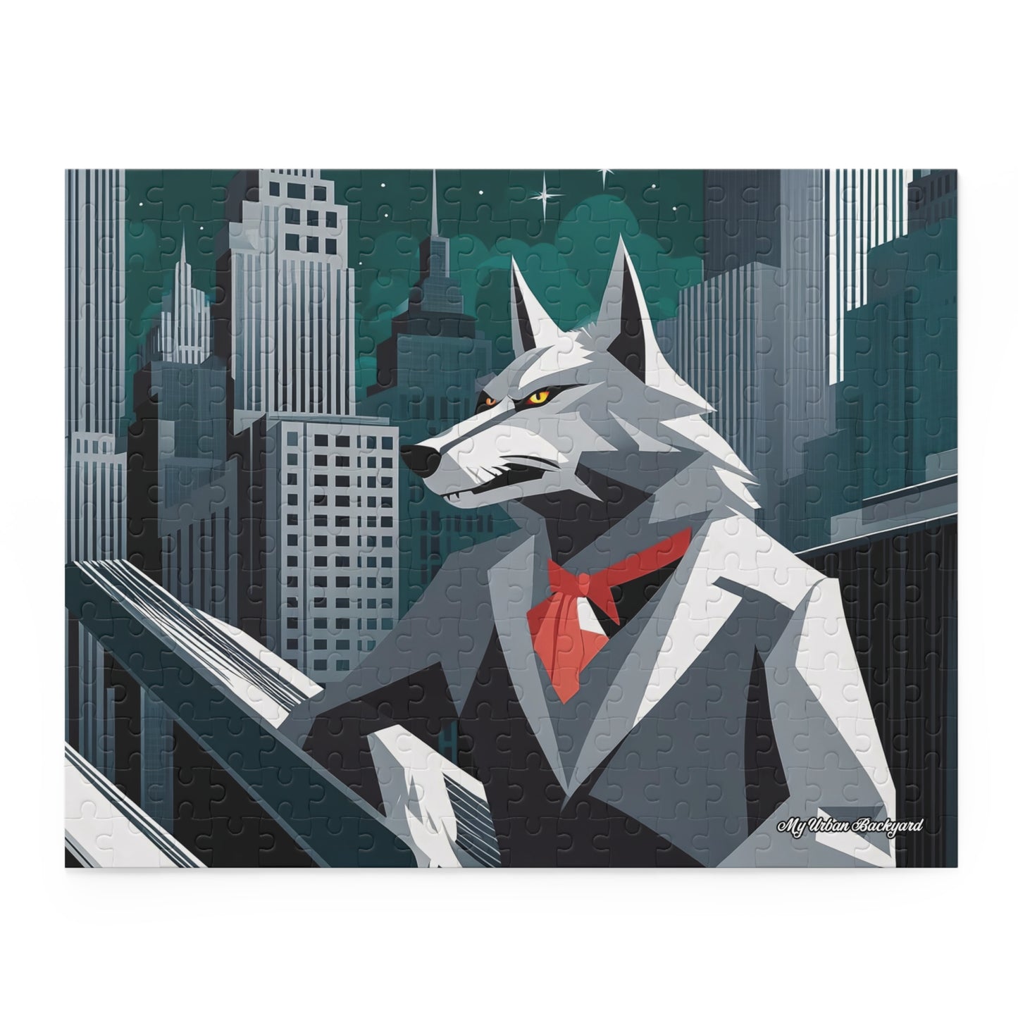 Cinderhowl, Wolf Jigsaw Puzzle, (120, 252, or 500-Piece)