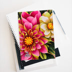 Vibrant Flowers, Hardcover Notebook Journal - Write in Style
