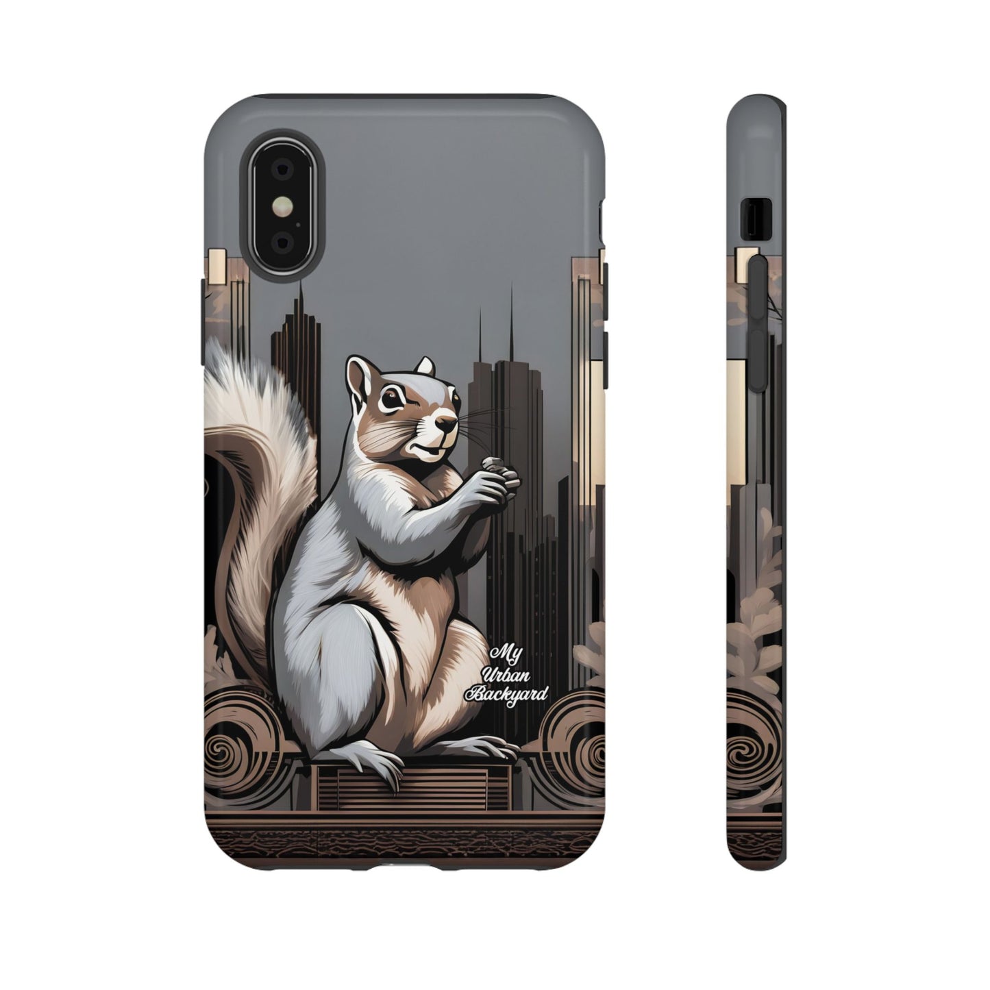 Urban Gray Squirrel, Cell Phone Case - Apple, Samsung, or Google Pixel