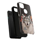 Art Deco Wolf, Cell Phone Case - Apple, Samsung, Google Pixel