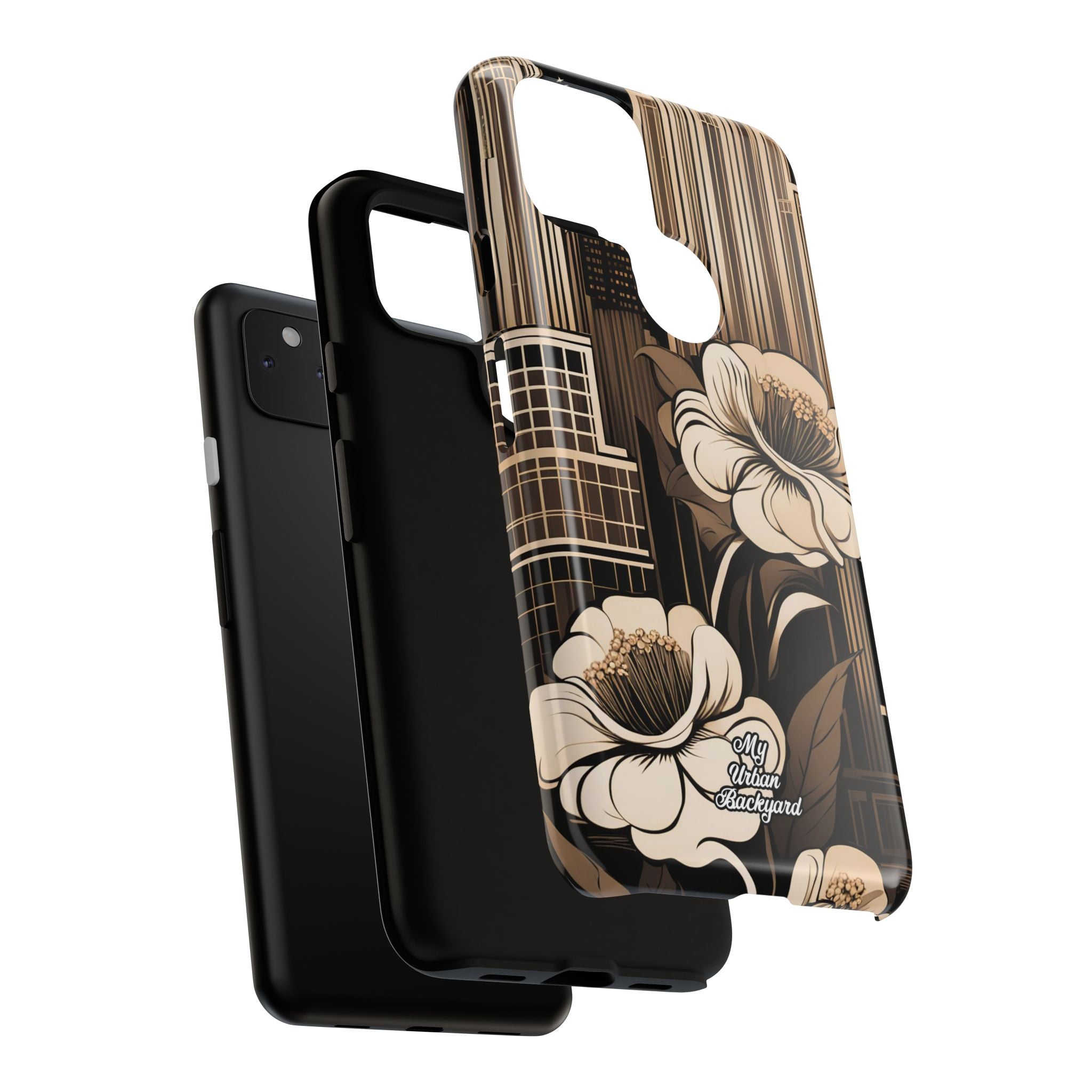 City Flowers, Cell Phone Case - Apple, Samsung, Google Pixel