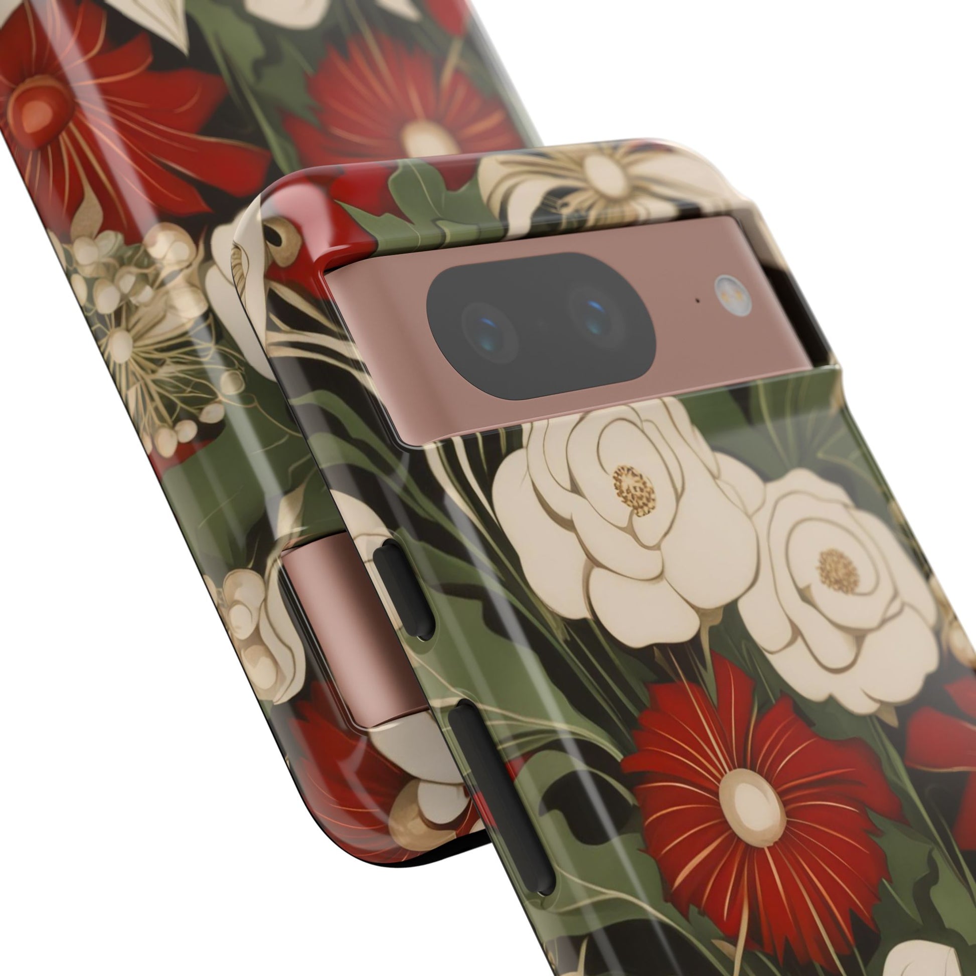 Holiday Flowers, Cell Phone Case - Apple, Samsung, Google Pixel