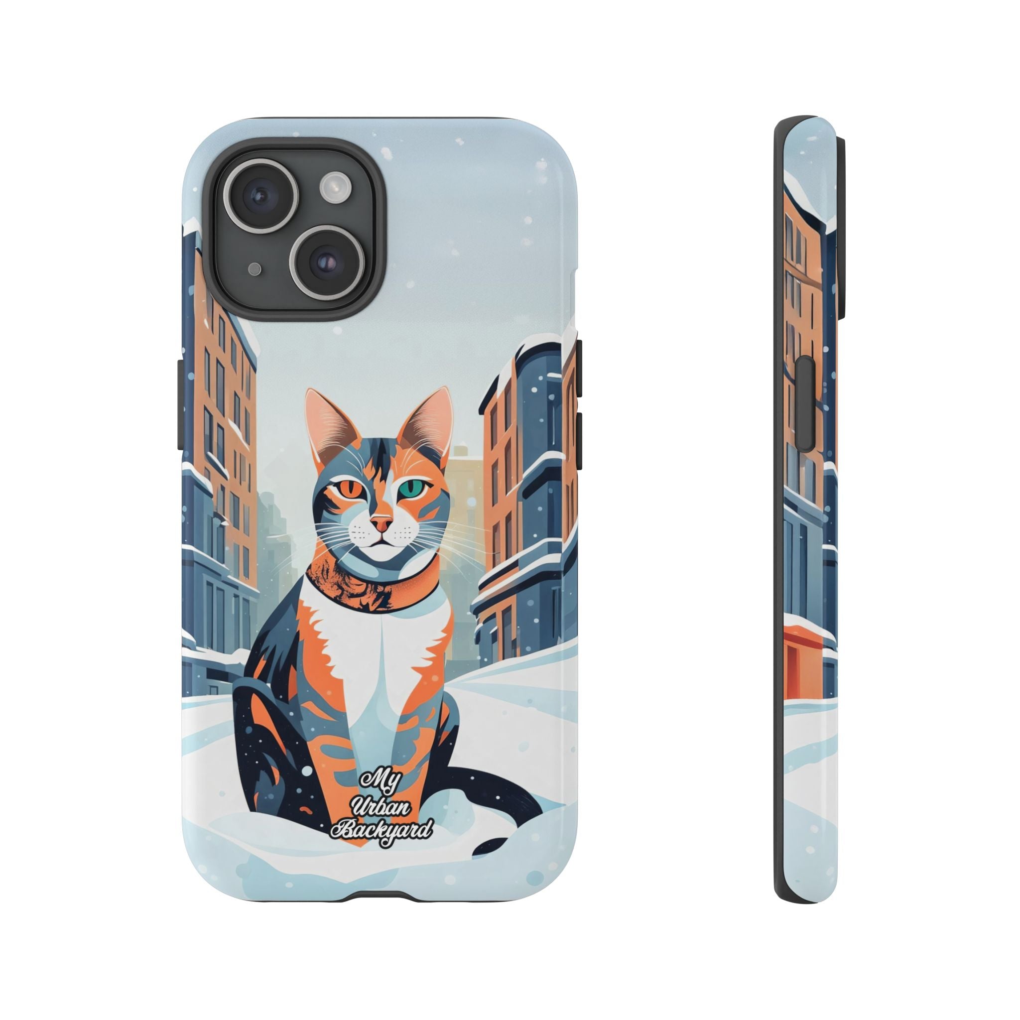 Claws Pawson in the Snow, Cell Phone Case - Apple, Samsung, Google Pixel