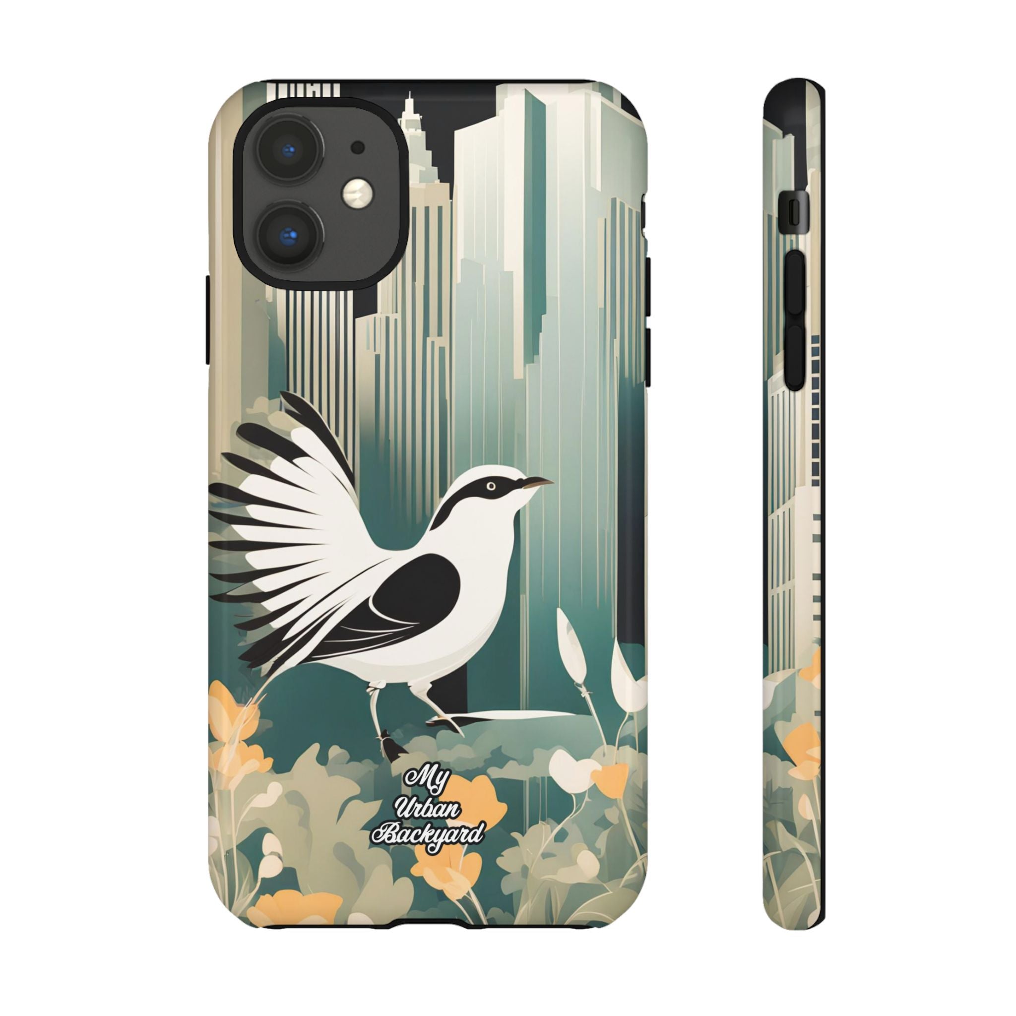 City Bird, Cell Phone Case - Apple iPhone, Samsung Galaxy, Google Pixel