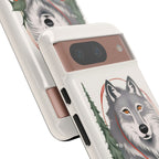 Winter Wolf, Cell Phone Case - Apple, Samsung, Google Pixel