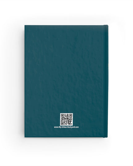 Coyote with Orange Flowers, Hardcover Notebook Journal - Write in Style
