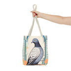 City Pigeon, Bird Tote Bag with Cotton Handles For Everyday Use, 3 Sizes