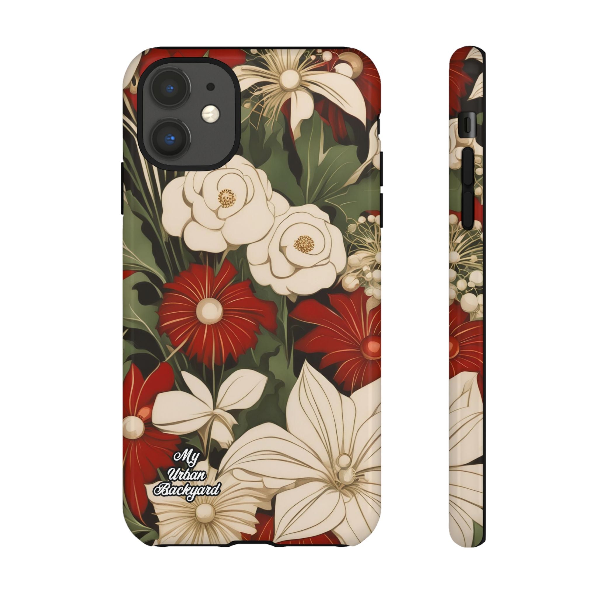 Holiday Flowers, Cell Phone Case - Apple, Samsung, Google Pixel