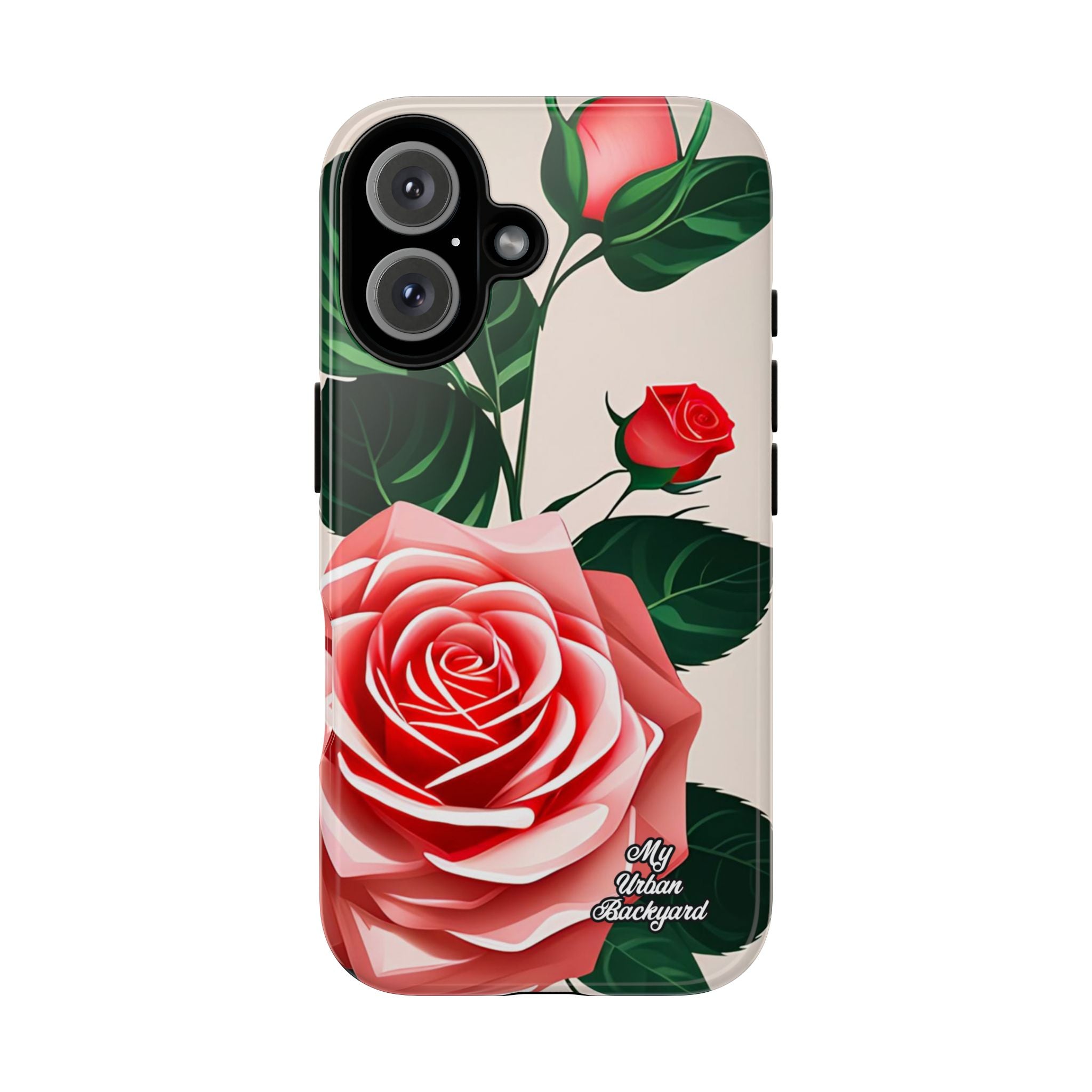 Pink Rose Flowers, Cell Phone Case - Apple, Samsung, Google Pixel