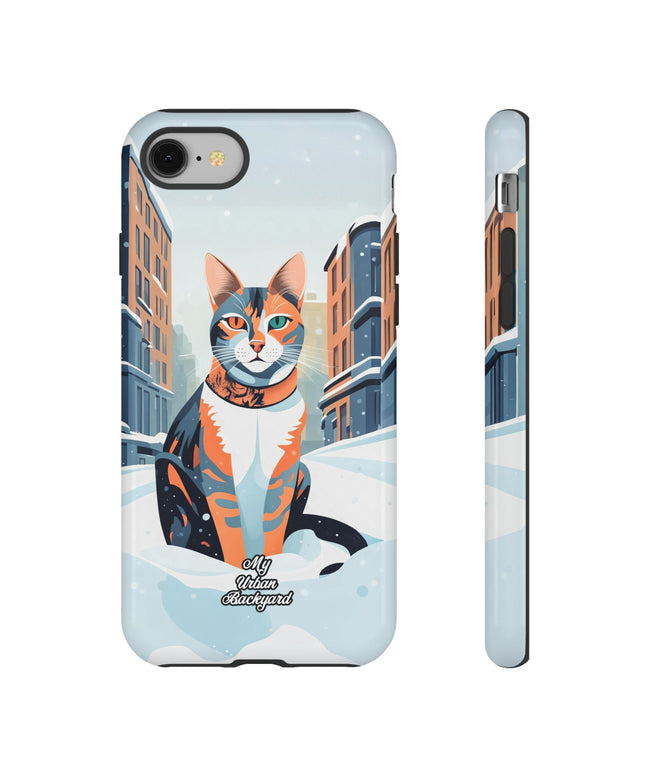 Claws Pawson in the Snow, Cell Phone Case - Apple, Samsung, Google Pixel