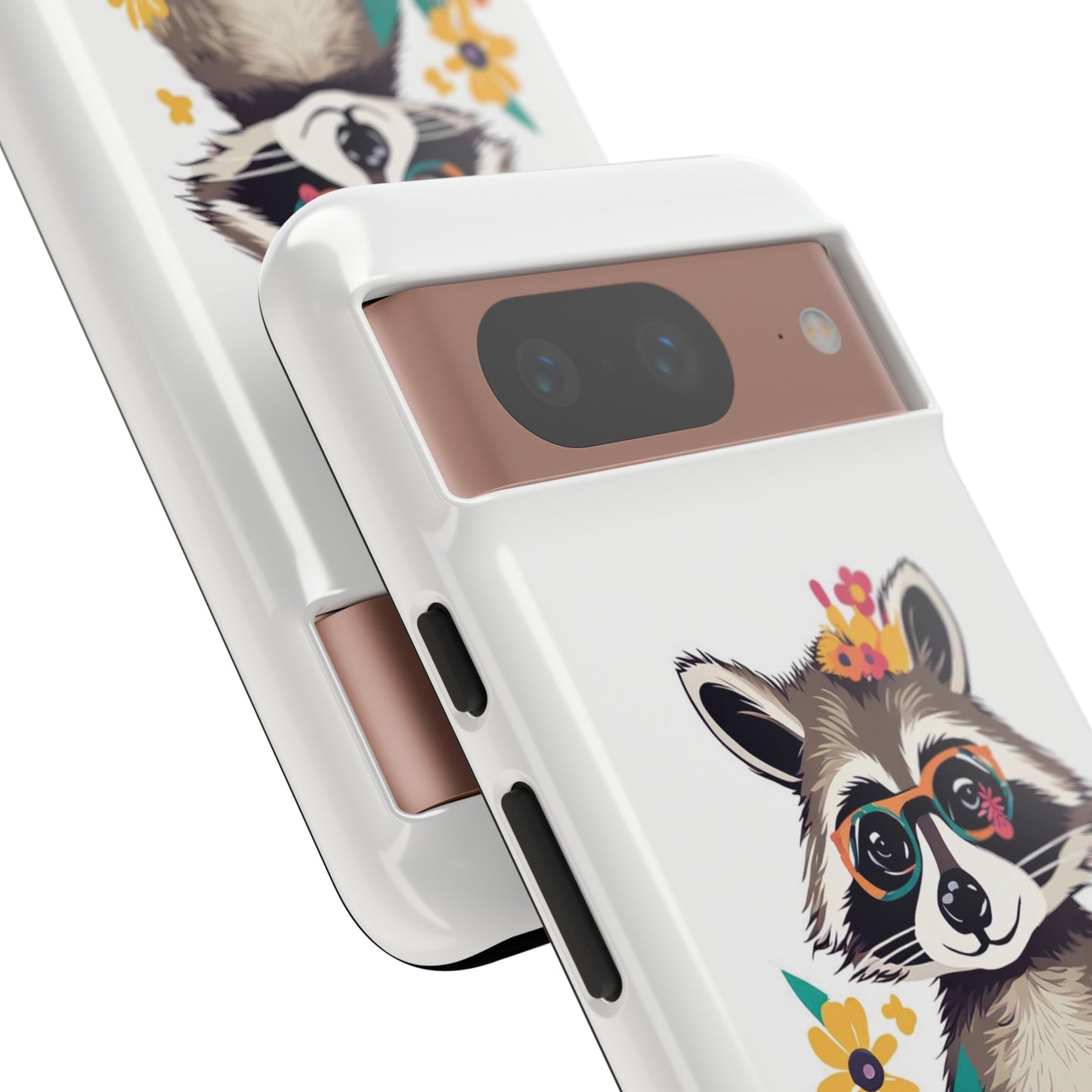 Raccoon with Glasses, Cell Phone Case - Apple, Samsung or Google Pixel