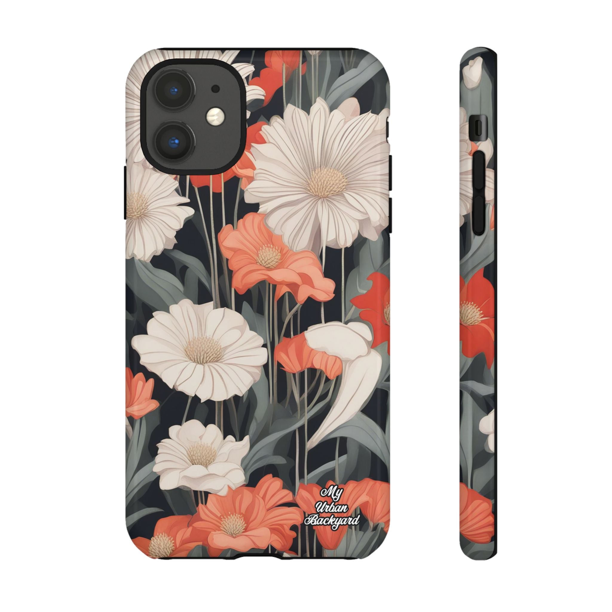 Art Deco Flowers, Cell Phone Case - Apple, Samsung, Google Pixel
