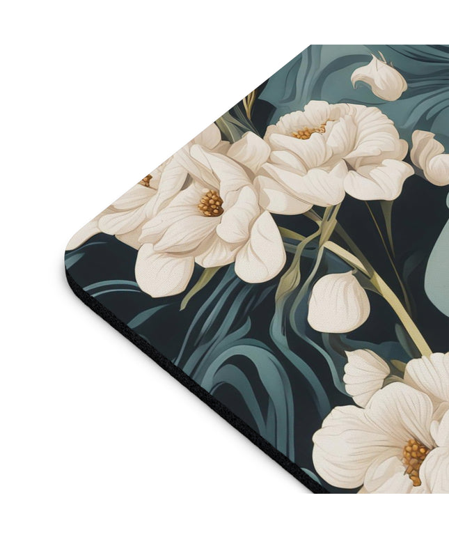 Winter Flowers, Computer Mouse Pad - for Home or Office