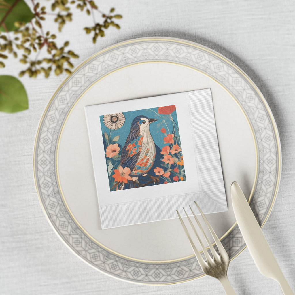 Colorful Bird Napkins