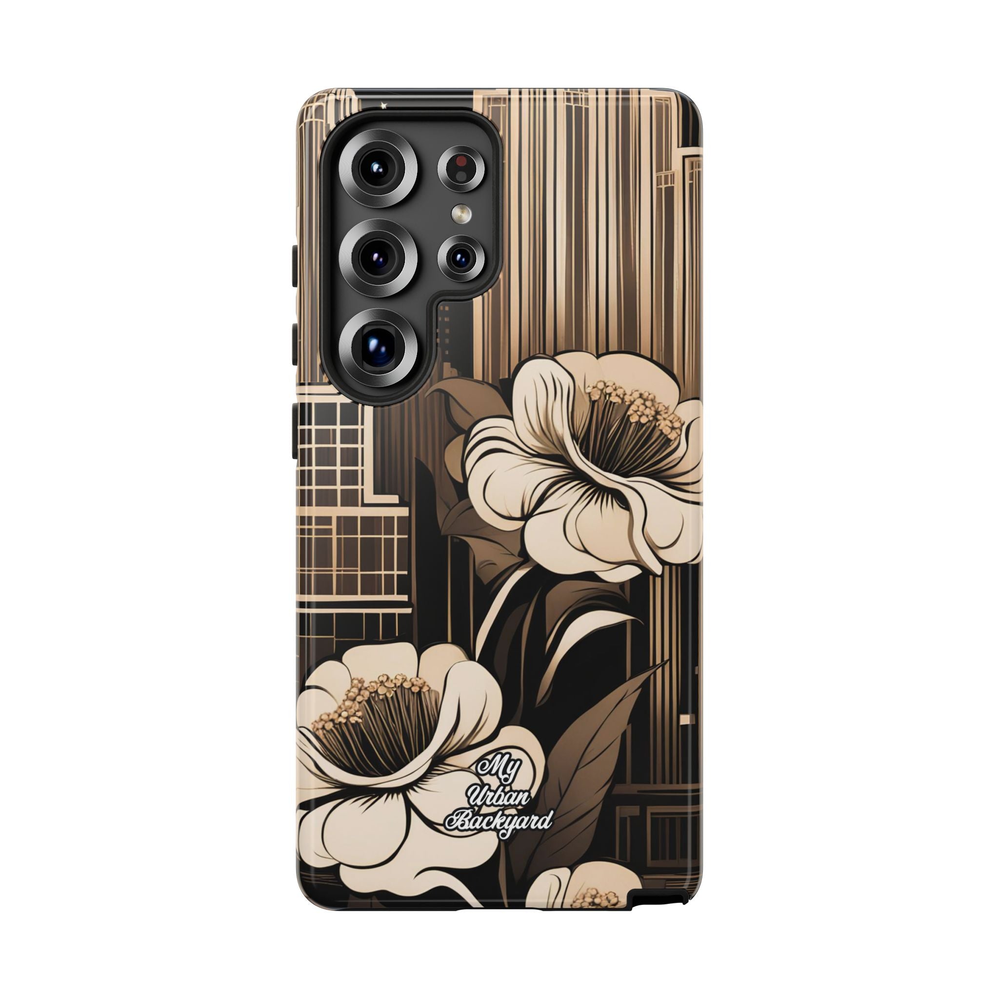 City Flowers, Cell Phone Case - Apple, Samsung, Google Pixel
