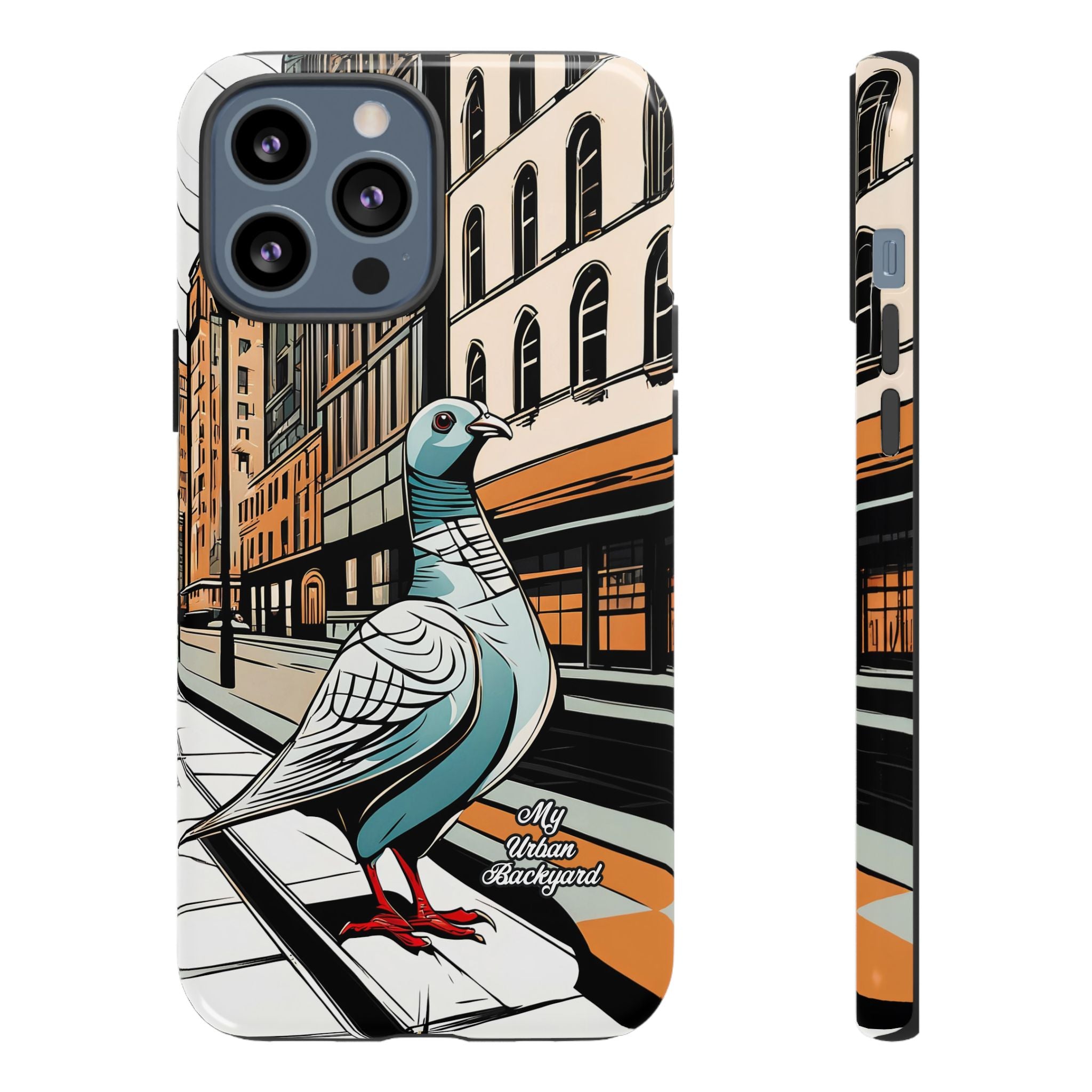 Pigeon on a City Street, Cell Phone Case - Apple, Samsung, Google Pixel