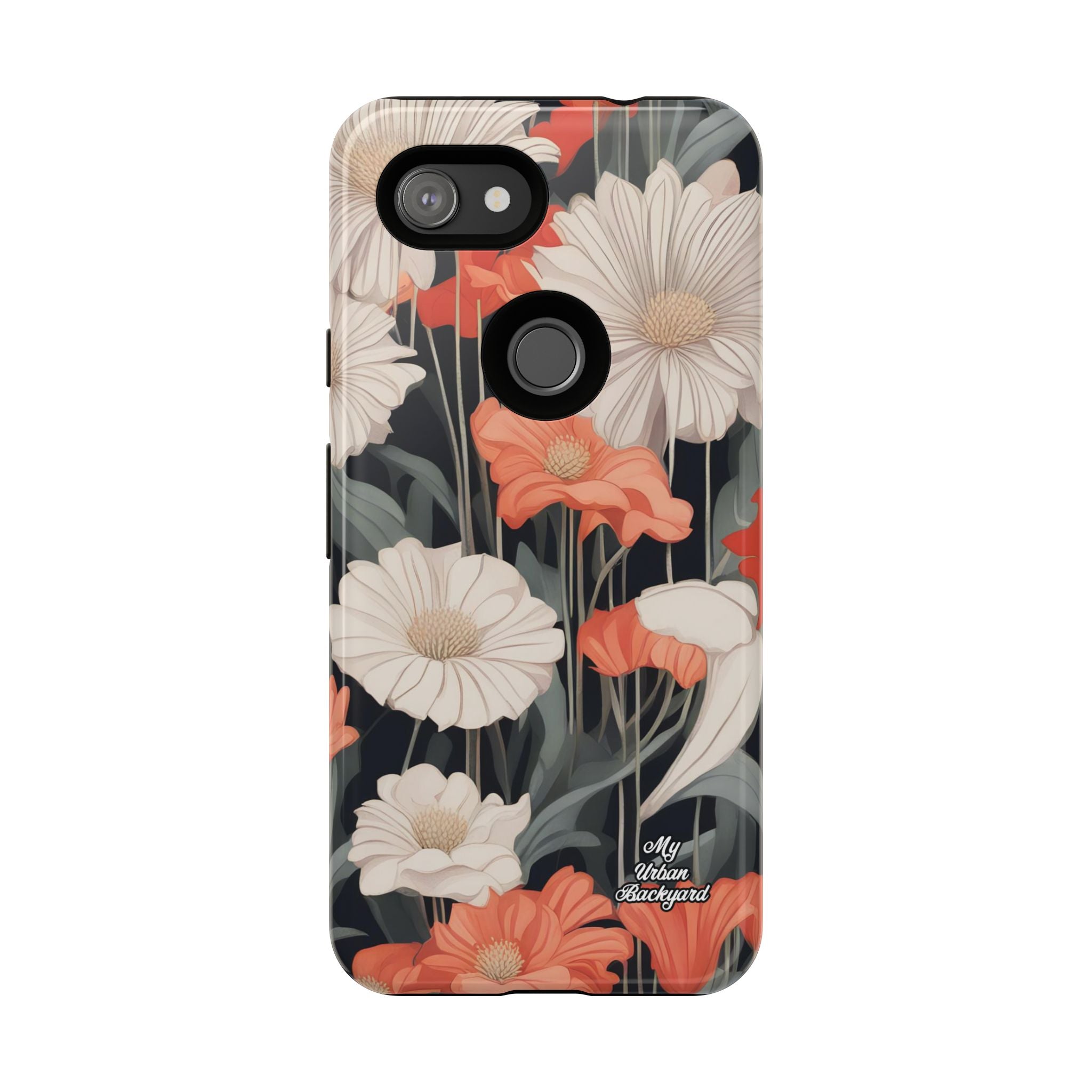 Art Deco Flowers, Cell Phone Case - Apple, Samsung, Google Pixel