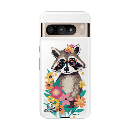 Raccoon with Glasses, Cell Phone Case - Apple, Samsung or Google Pixel