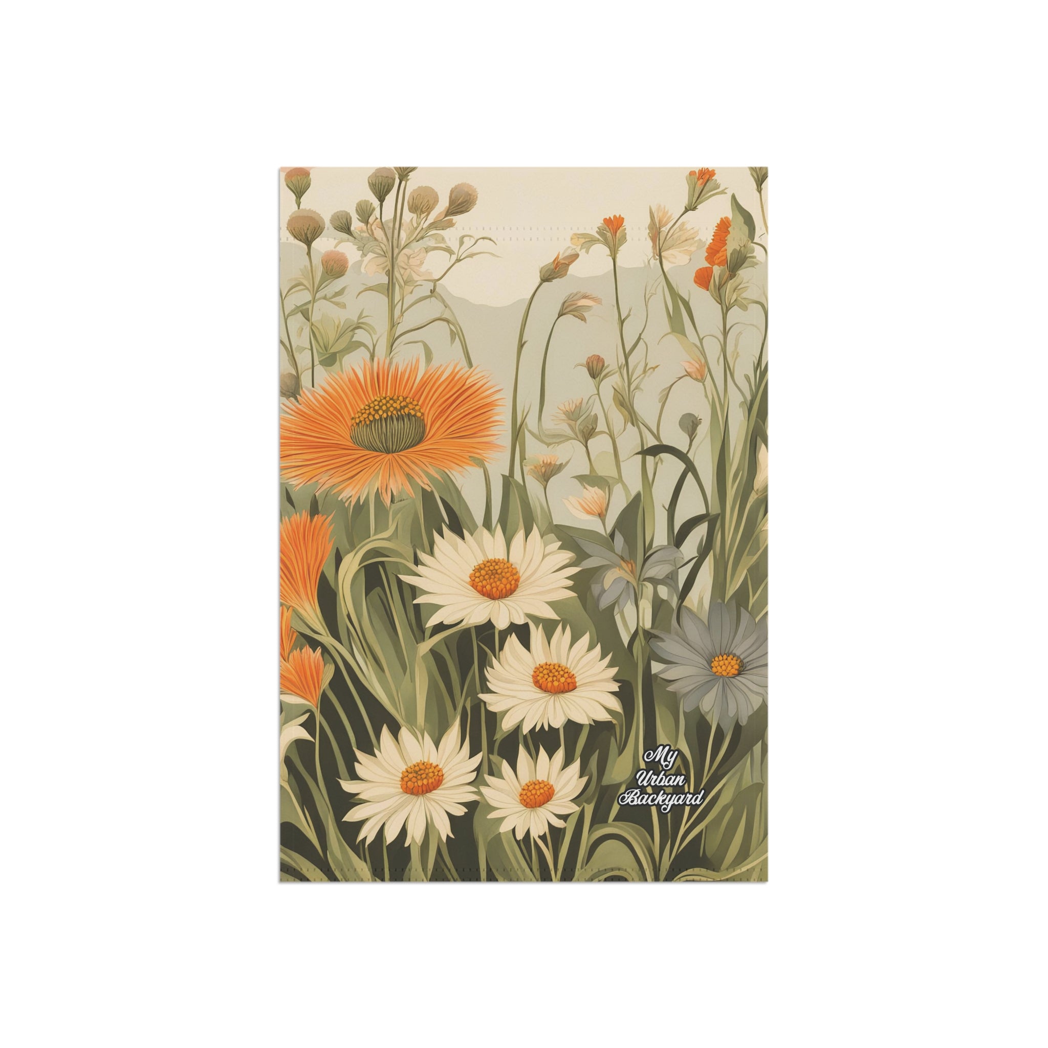 Daisy Wildflowers, Garden Flag