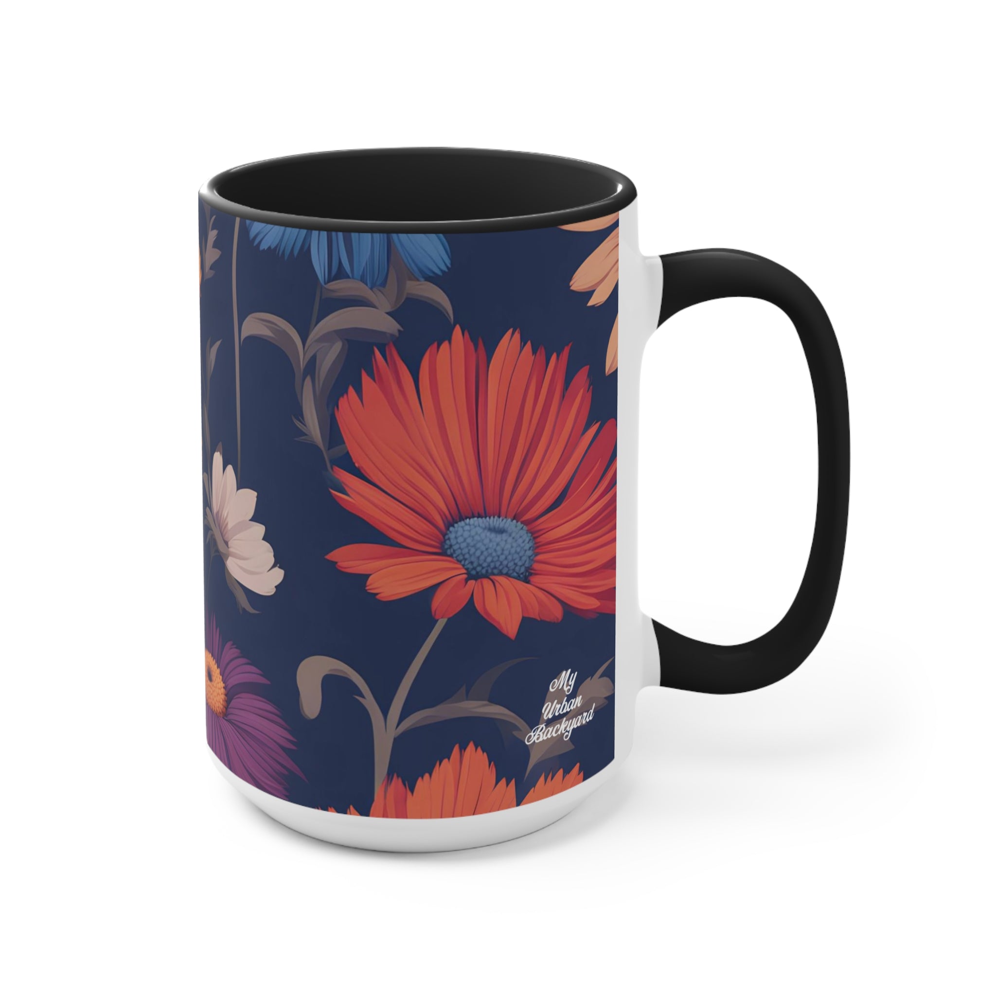 Fun Wildflowers, Ceramic Coffee Mug
