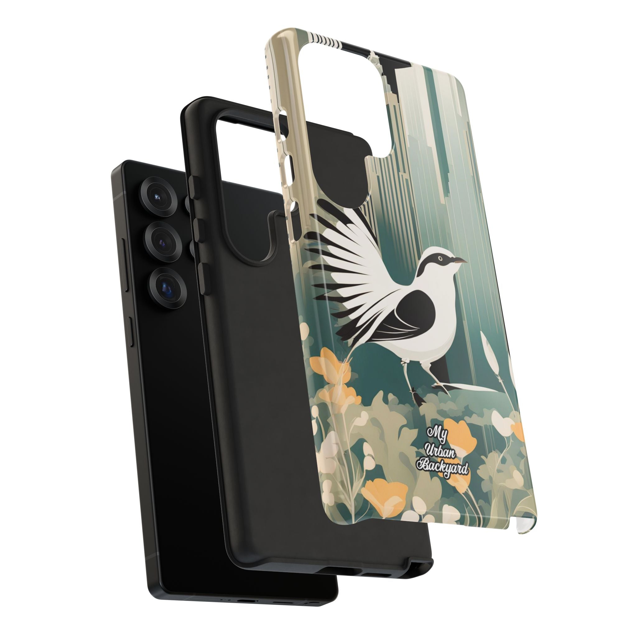 City Bird, Cell Phone Case - Apple iPhone, Samsung Galaxy, Google Pixel