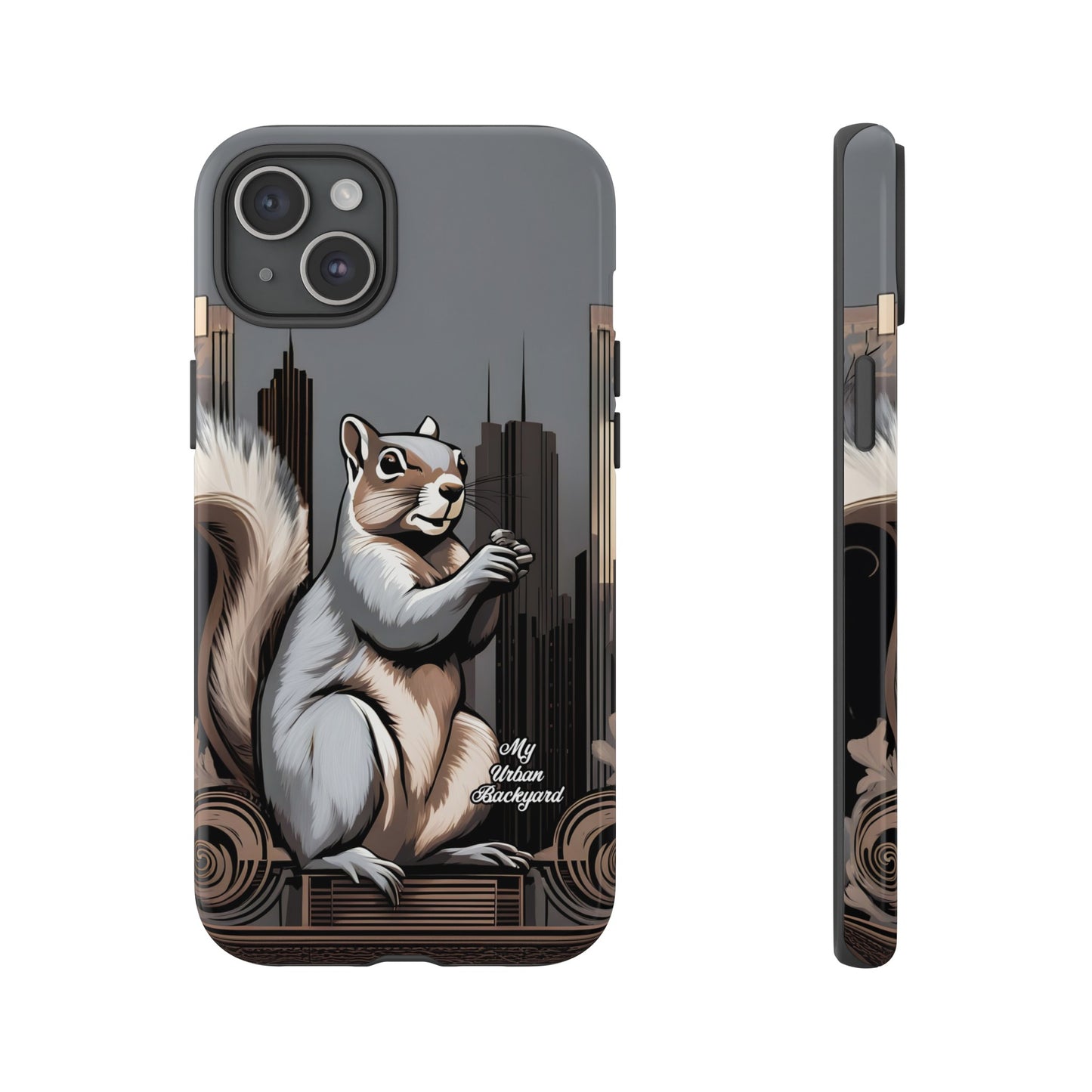 Urban Gray Squirrel, Cell Phone Case - Apple, Samsung, or Google Pixel