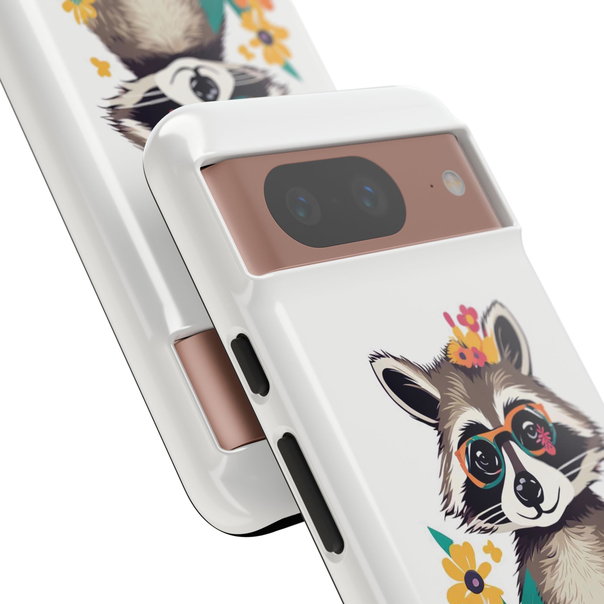 Raccoon with Glasses, Cell Phone Case - Apple, Samsung or Google Pixel