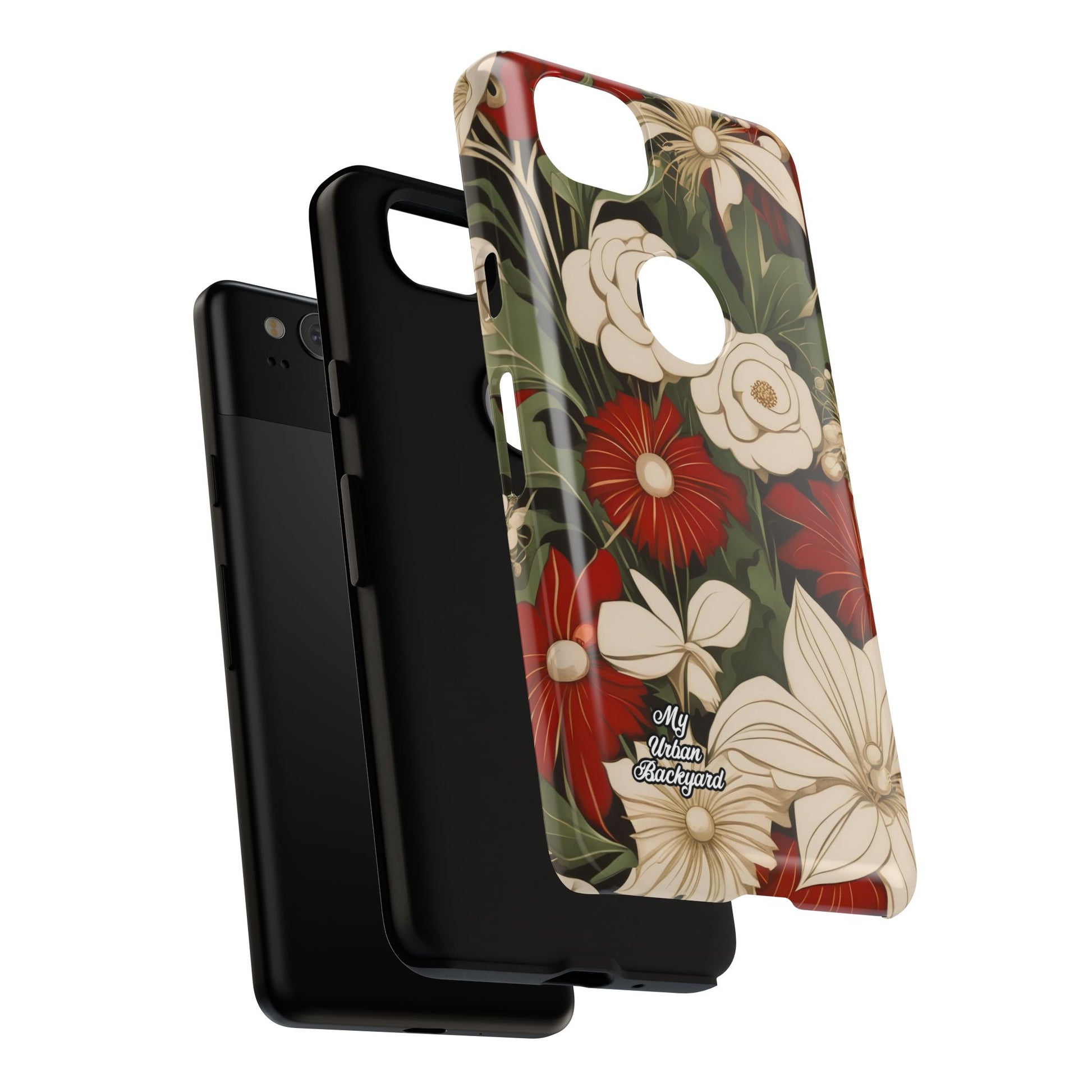 Holiday Flowers, Cell Phone Case - Apple, Samsung, Google Pixel