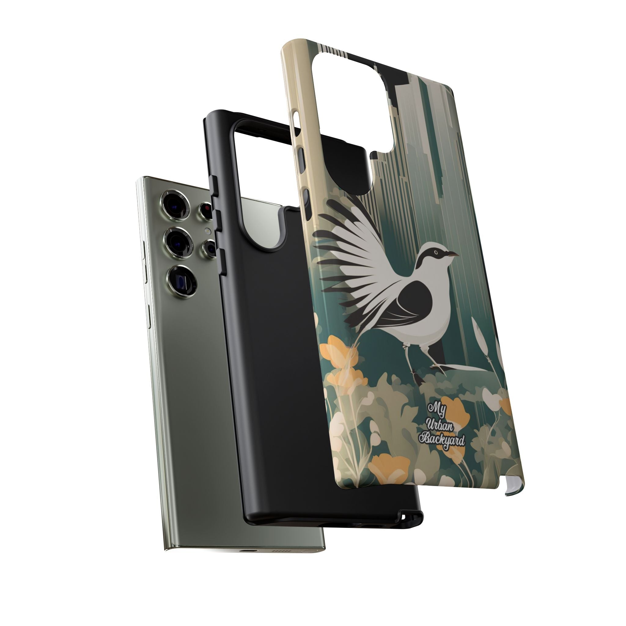 City Bird, Cell Phone Case - Apple iPhone, Samsung Galaxy, Google Pixel