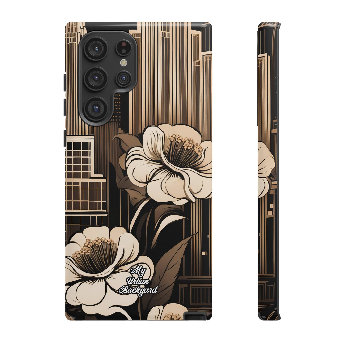 City Flowers, Cell Phone Case - Apple iPhone, Samsung Galaxy or Google Pixel