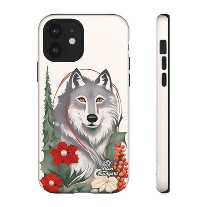 Winter Wolf, Cell Phone Case - Apple, Samsung or Google Pixel