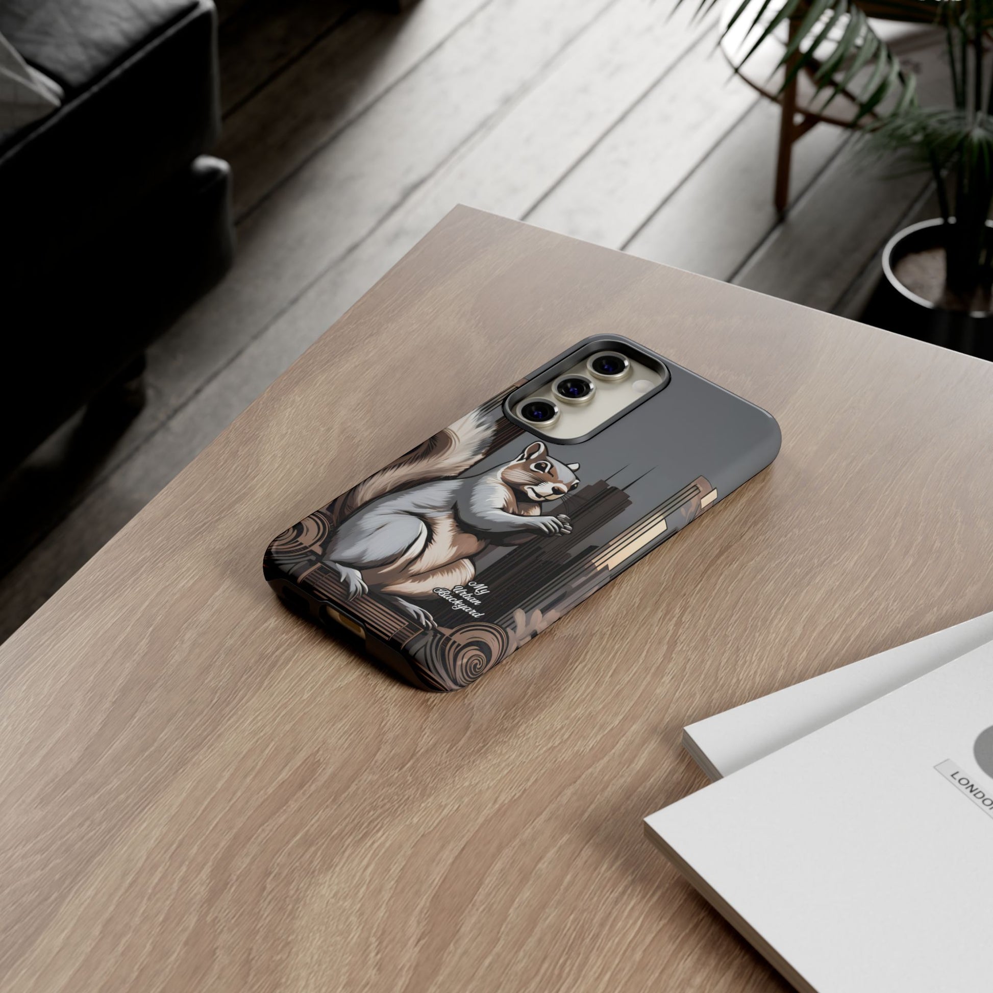 Urban Gray Squirrel, Cell Phone Case - Apple, Samsung, Google Pixel
