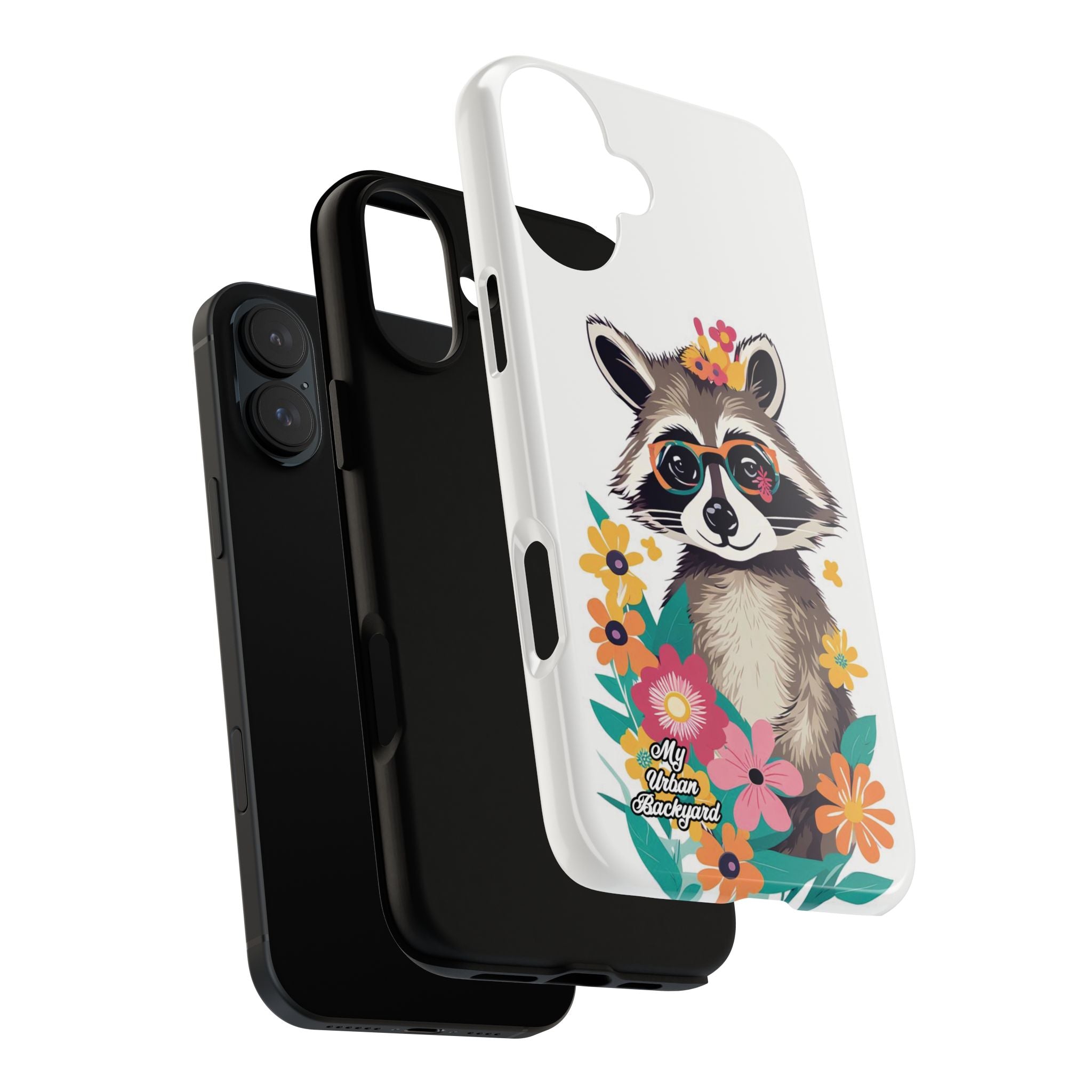 Raccoon with Glasses, Cell Phone Case - Apple, Samsung or Google Pixel