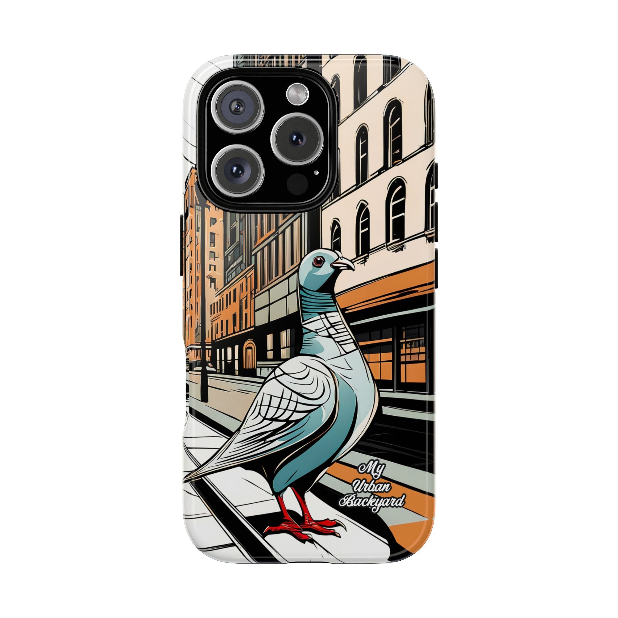 Pigeon on a City Street, Cell Phone Case - Apple, Samsung, Google Pixel