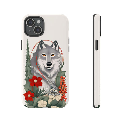 Winter Wolf, Cell Phone Case - Apple, Samsung or Google Pixel