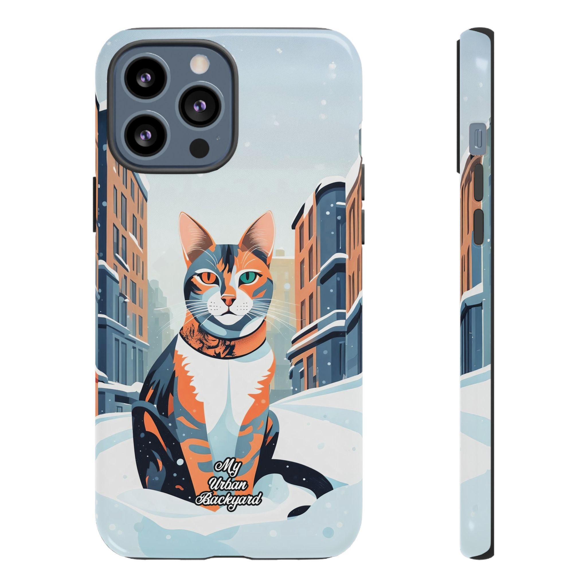 Claws Pawson in the Snow, Cell Phone Case - Apple, Samsung, Google Pixel