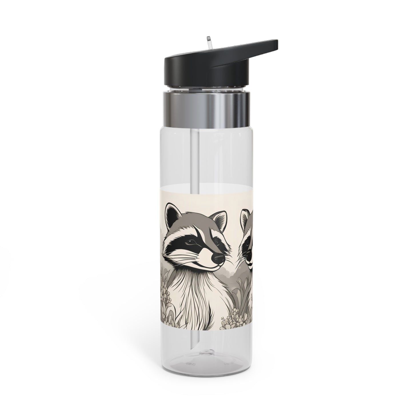 Three Raccoons, 20oz Sport Water Bottle, BPA-Free, Tritan™ plastic