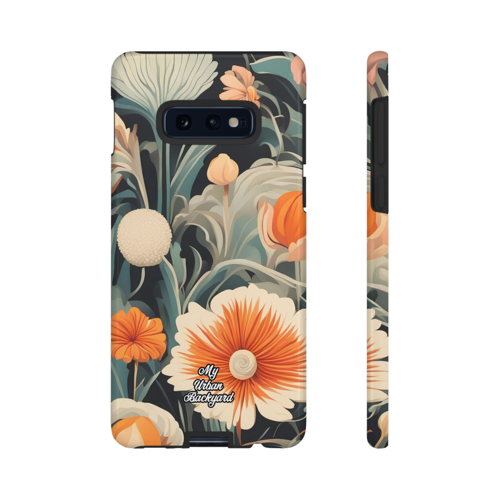 Orange and White Flowers, Cell Phone Case - Apple, Samsung, Google Pixel