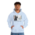 Whisker Wonderland, Cat Unisex Hoodie w Front Pocket