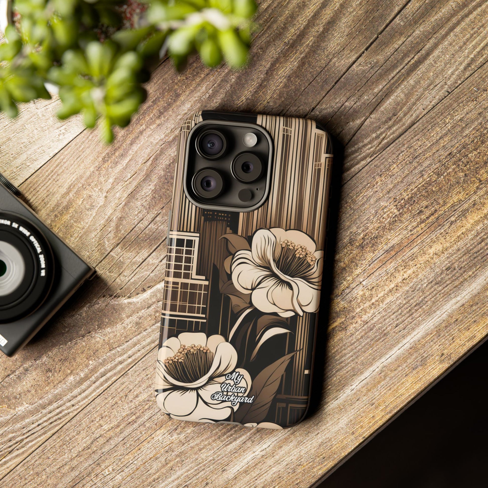 City Flowers, Cell Phone Case - Apple, Samsung, Google Pixel