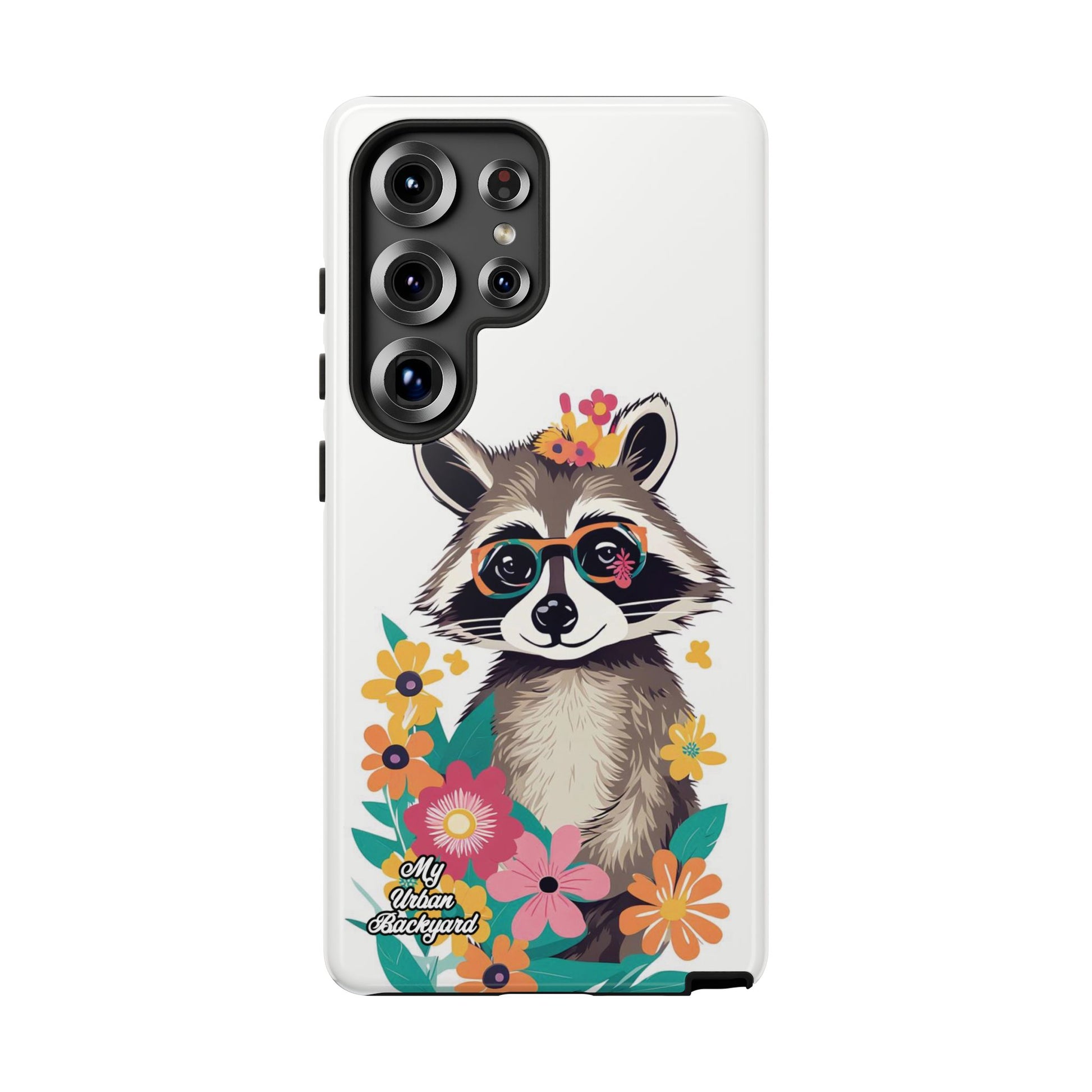 Raccoon with Glasses, Cell Phone Case - Apple, Samsung or Google Pixel