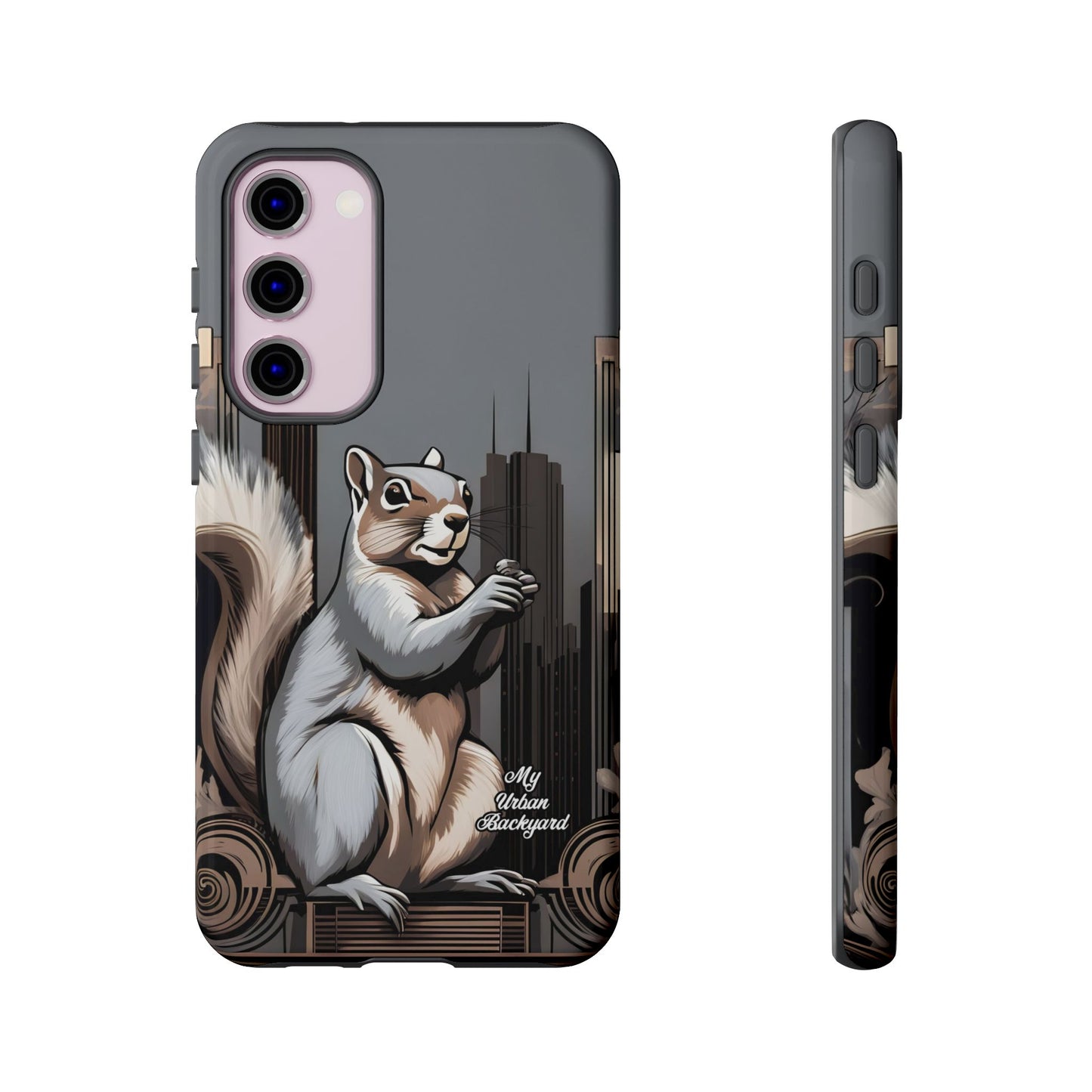 Urban Gray Squirrel, Cell Phone Case - Apple, Samsung, or Google Pixel