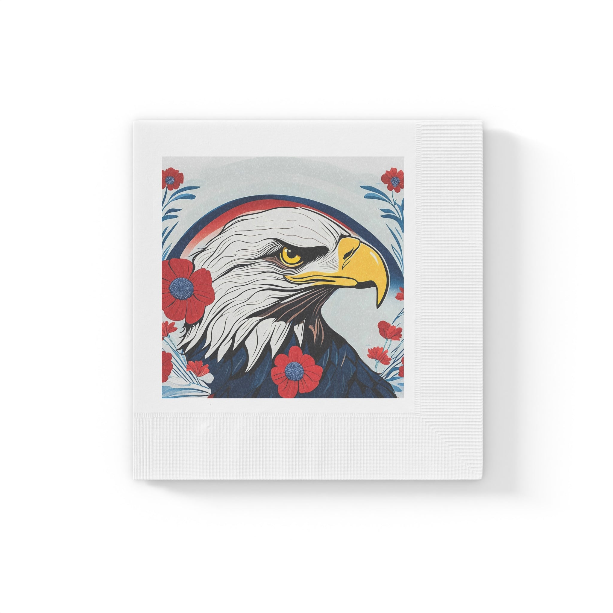 Bald Eagle Patriotic Napkins