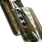 White Rabbit on a City Street, Cell Phone Case - Apple, Samsung, Google Pixel