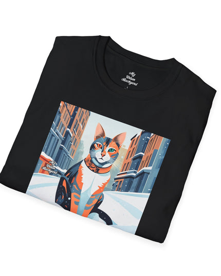 Claws Pawson, Cat T-Shirt, Soft 100% Cotton, Short Sleeve, Classic Fit - Unisex