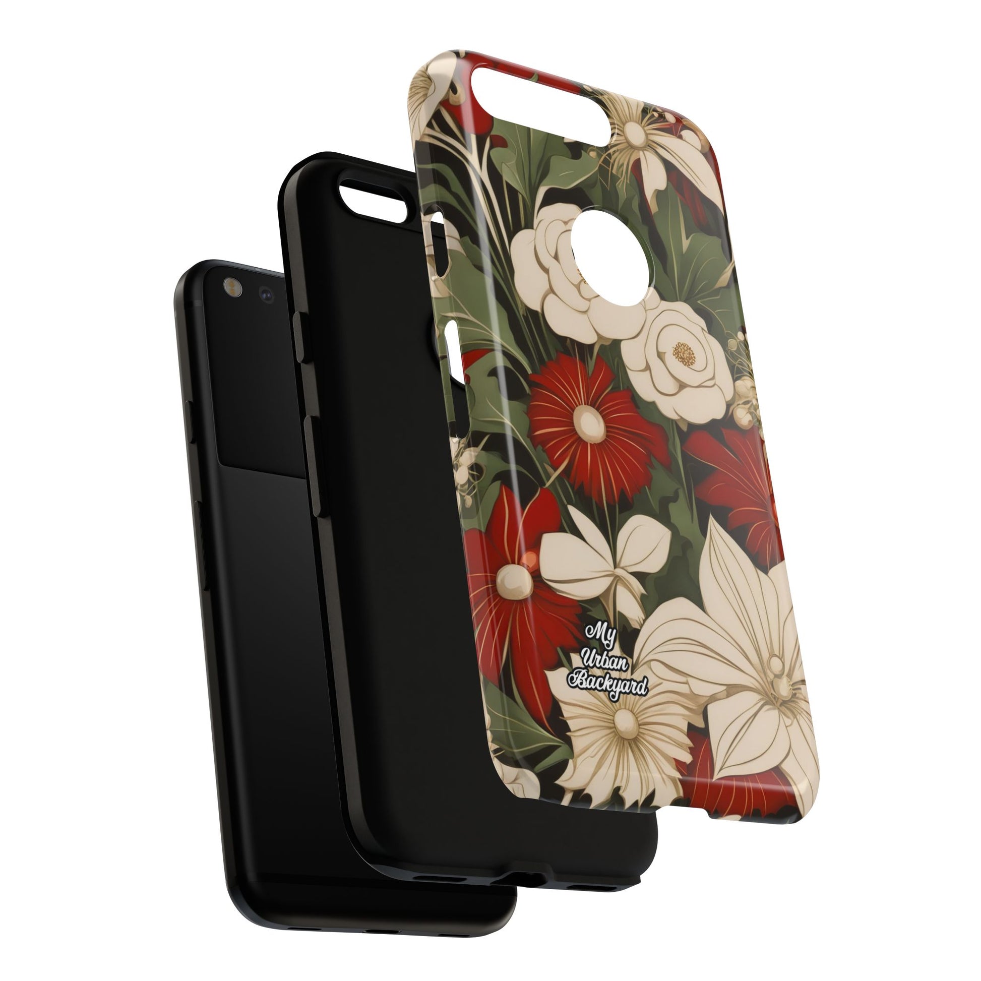 Holiday Flowers, Cell Phone Case - Apple, Samsung, Google Pixel