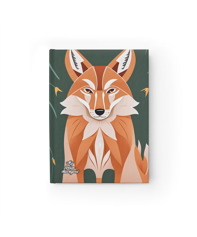 Art Deco Coyote, Hardcover Notebook Journal - Write in Style