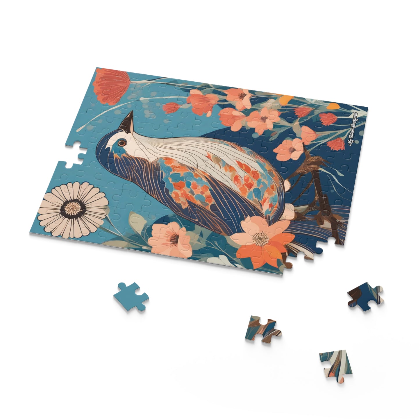 Colorful Bird, Jigsaw Puzzle, (120, 252, or 500-Piece)