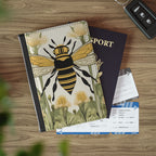 Bee with Flowers Passport Cover
