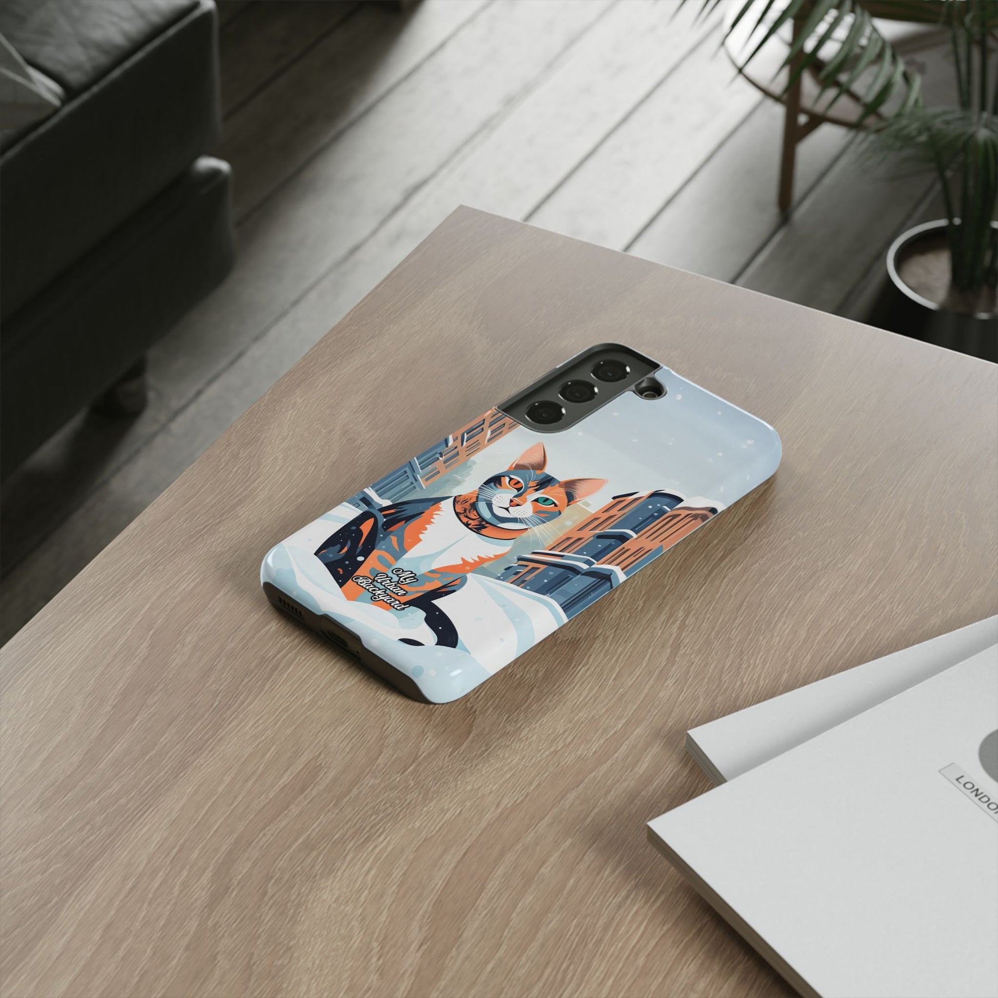 Claws Pawson in the Snow, Cell Phone Case - Apple, Samsung, Google Pixel